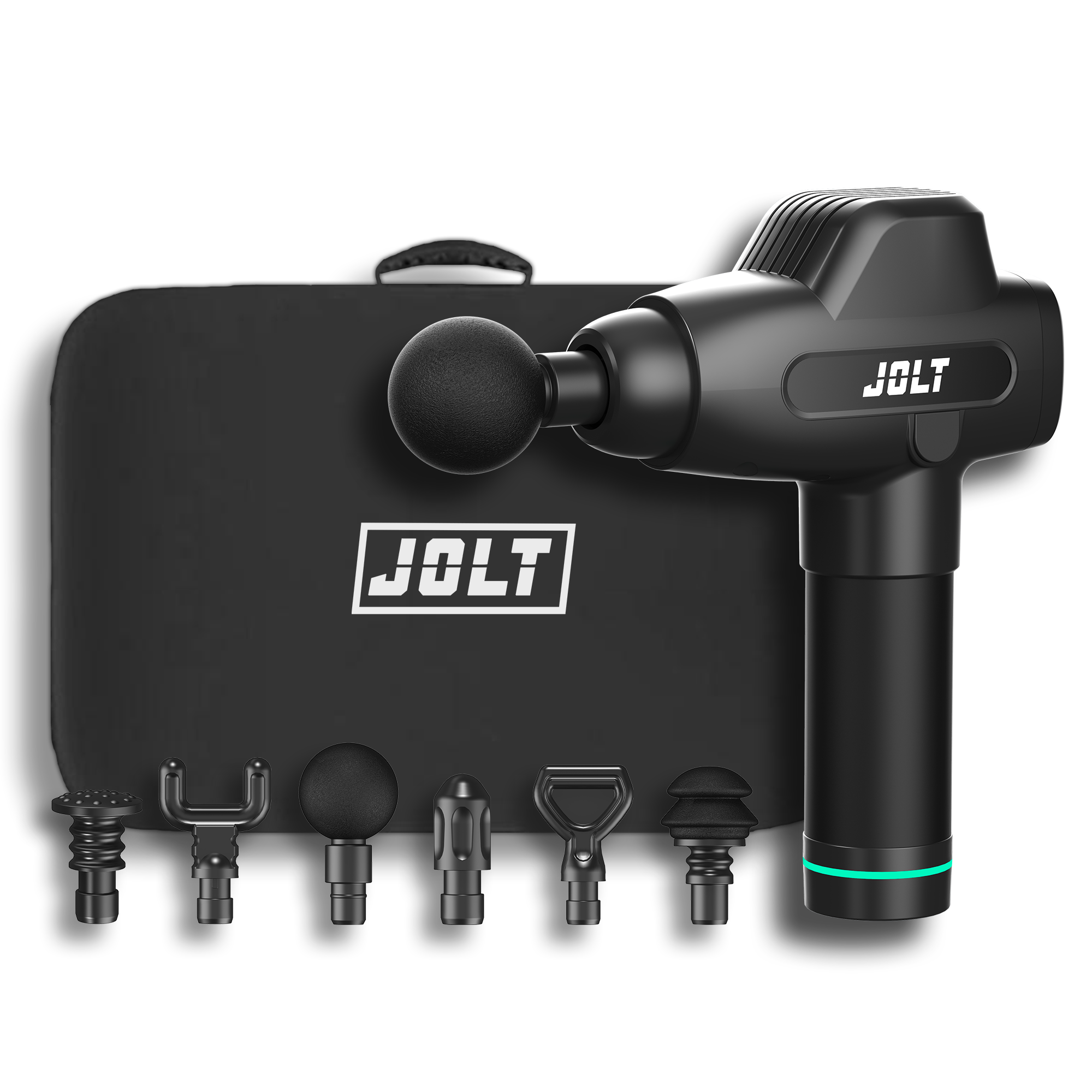 Pack of 6 massage heads for JOLT™ Bolt